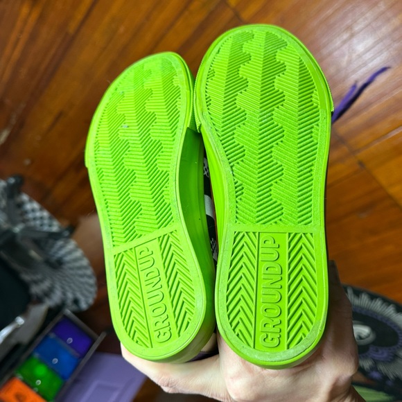 BEETLEJUICE sneakers shoes black and white sandworm striped stripe Tim Burton - Picture 16 of 16